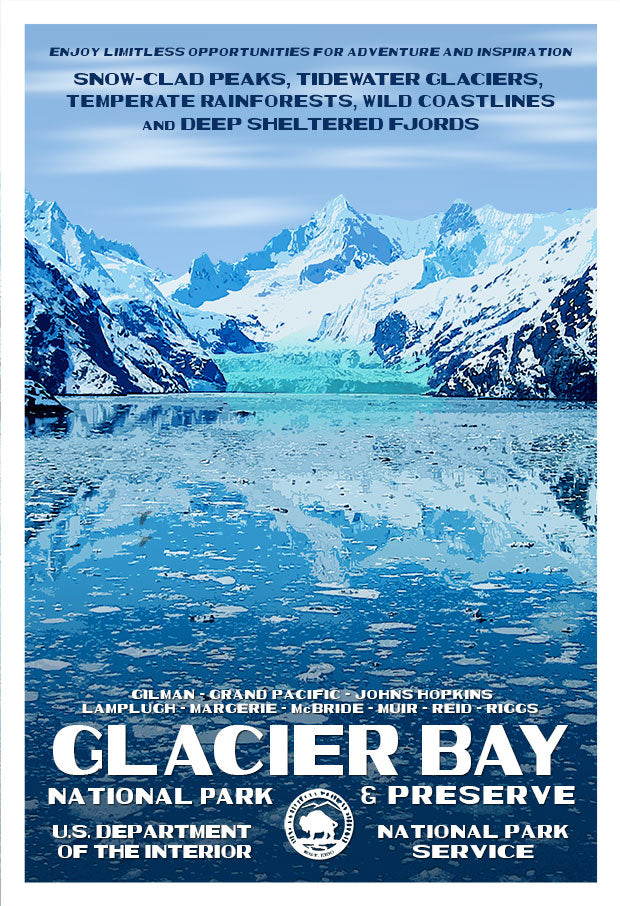Glacier Bay National Park Poster