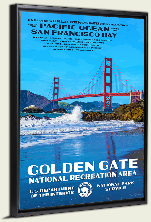 Golden Gate National Recreation Area Canvas Print