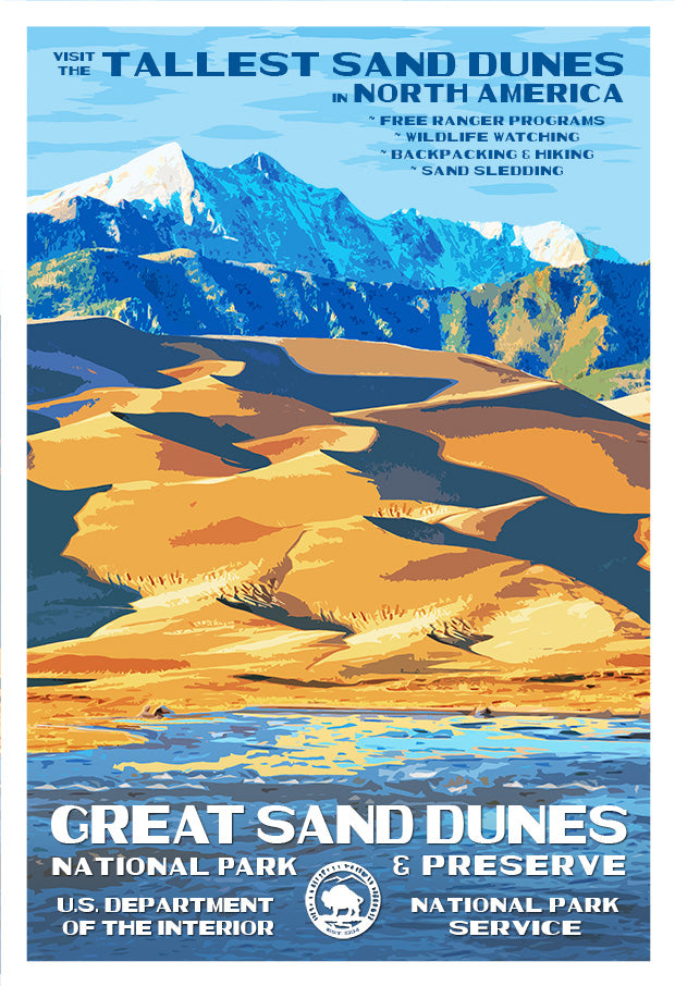 Great Sand Dunes National Park Poster