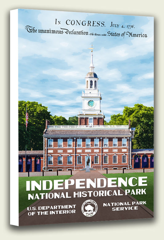 Independence National Historical Park Canvas Print