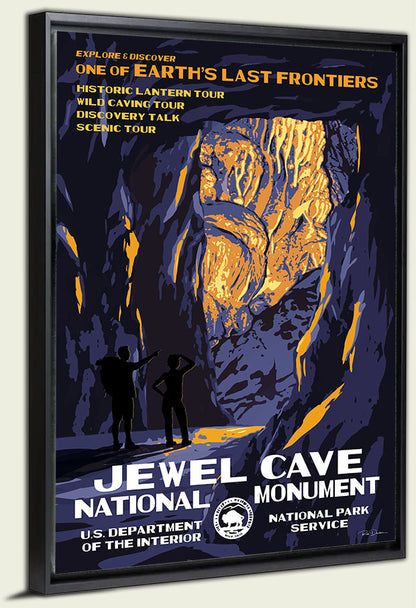 Jewel Cave National Monument Canvas Print