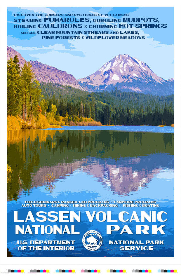 Lassen Volcanic National Park Artist Proof