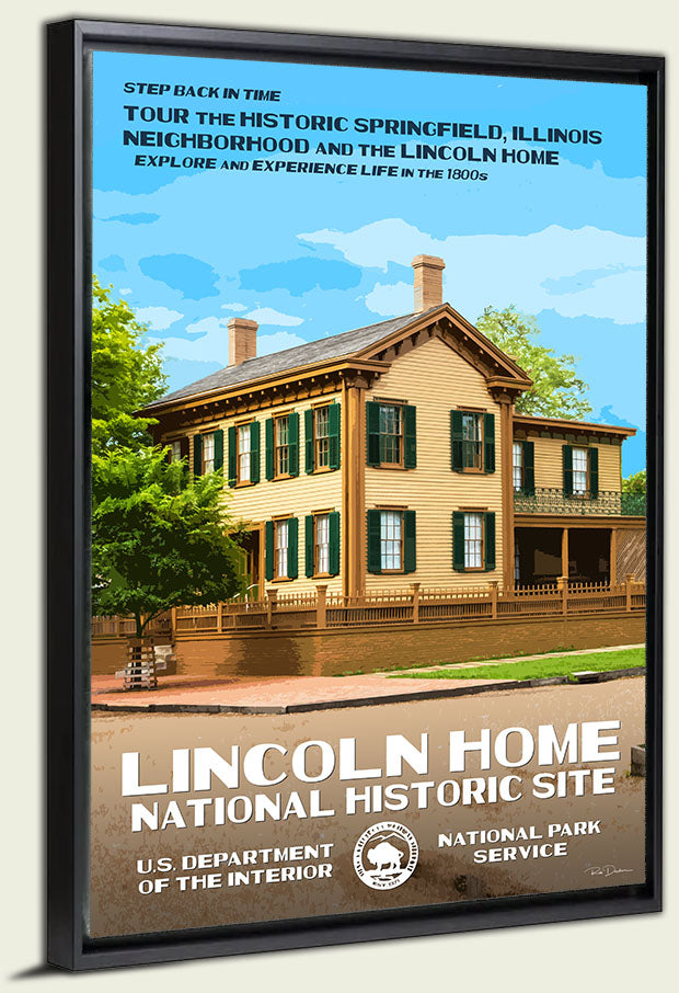 Lincoln Home National Historic Site Canvas Print