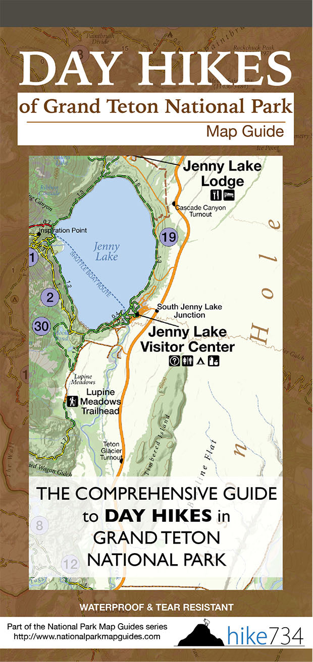 Grand Teton National Park Poster and Map Bundle