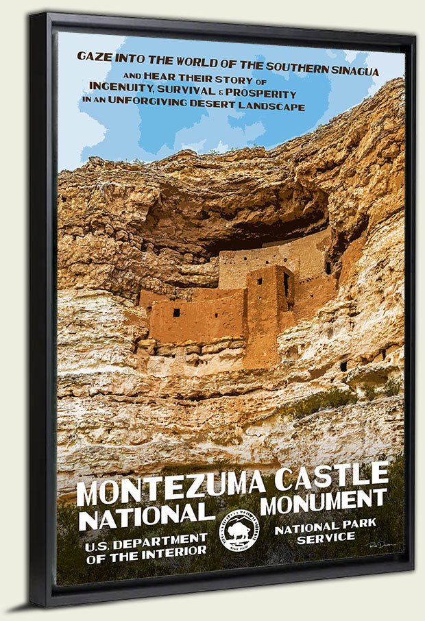 Montezuma Castle National Monument Canvas Print
