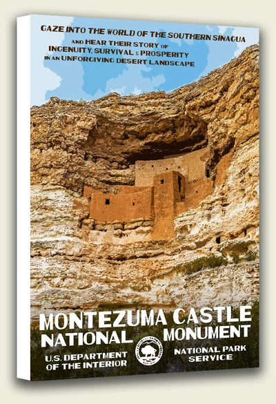 Montezuma Castle National Monument Canvas Print