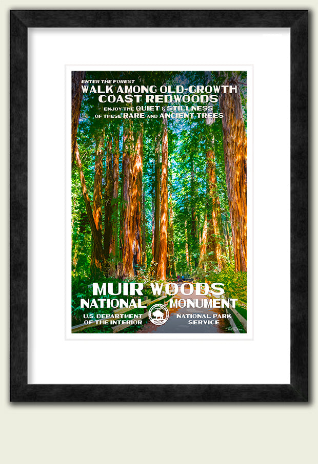 John Muir hotsell Wood original art poster