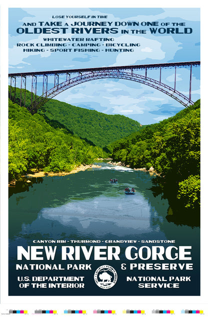 New River Gorge National Park - Artist Proof