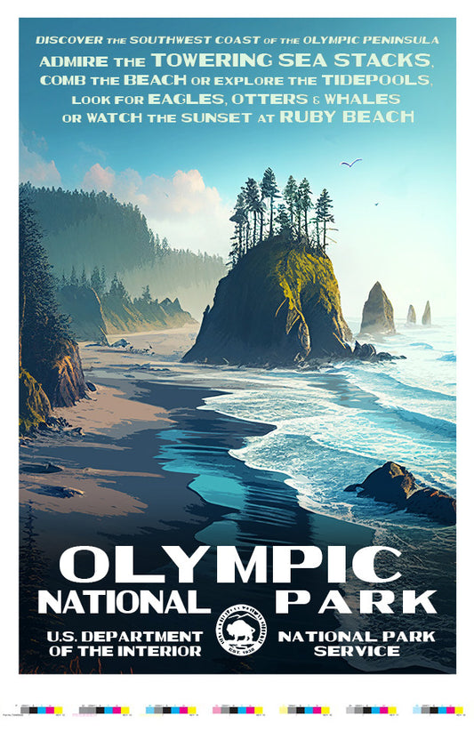 Olympic National Park, Olympic Peninsula Artist Proof