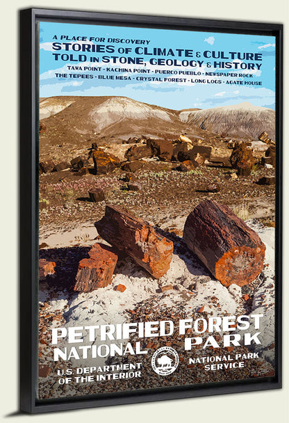 Petrified Forest National Park Canvas Print