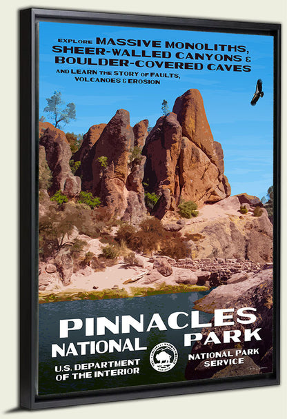 Pinnacles National Park Canvas Print