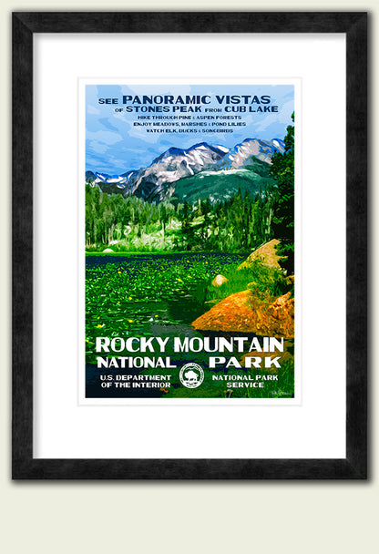 Rocky Mountain National Park (Cub Lake)