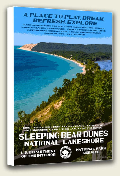 Sleeping Bear Dunes National Lakeshore Canvas Print