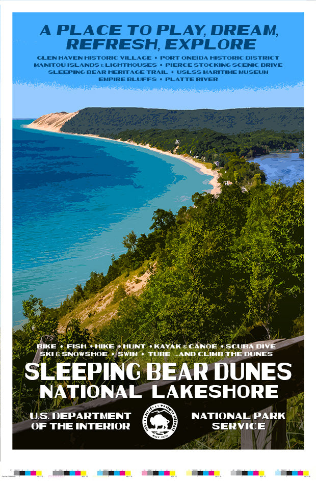 Sleeping Bear Dunes National Lakeshore Artist Proof