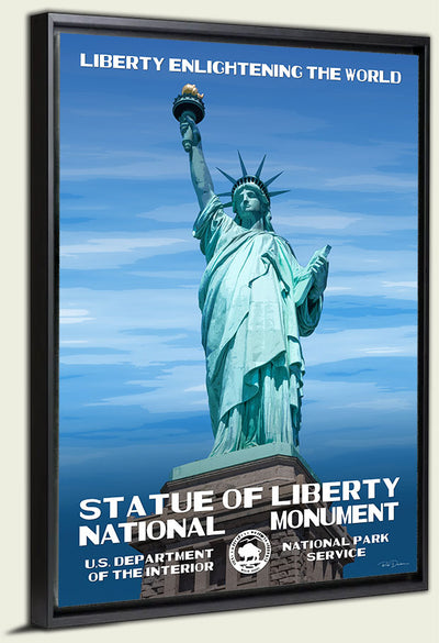 Statue of Liberty National Monument Canvas Print