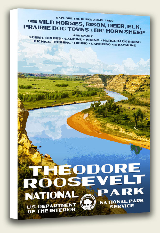 Theodore Roosevelt National Park Canvas Print