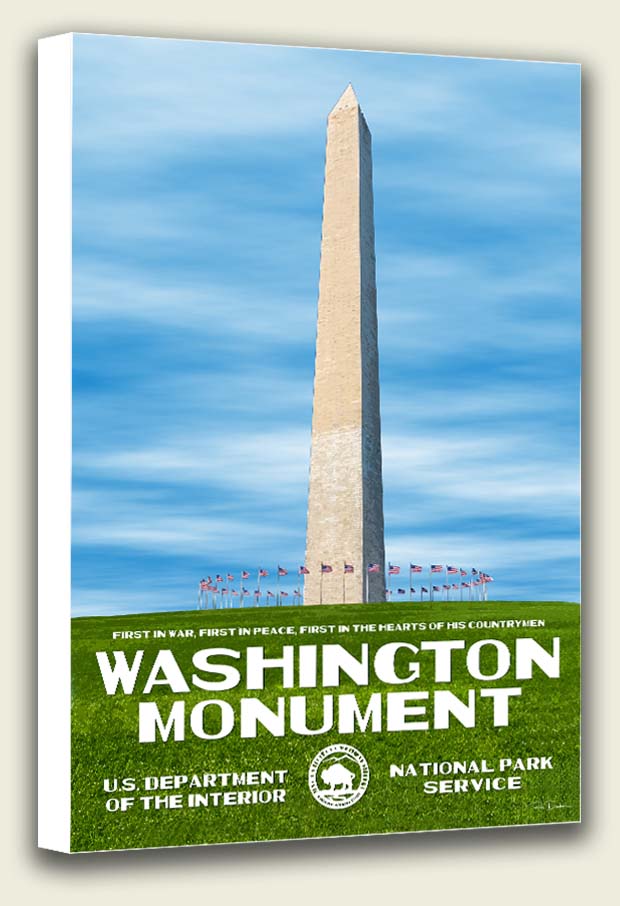 Washington Monument Canvas Print