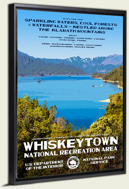 Whiskeytown National Recreation Area Canvas Print
