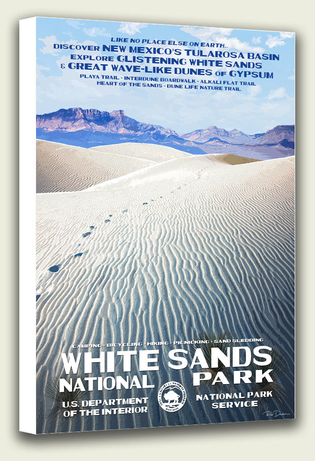 White Sands National Park Canvas Print