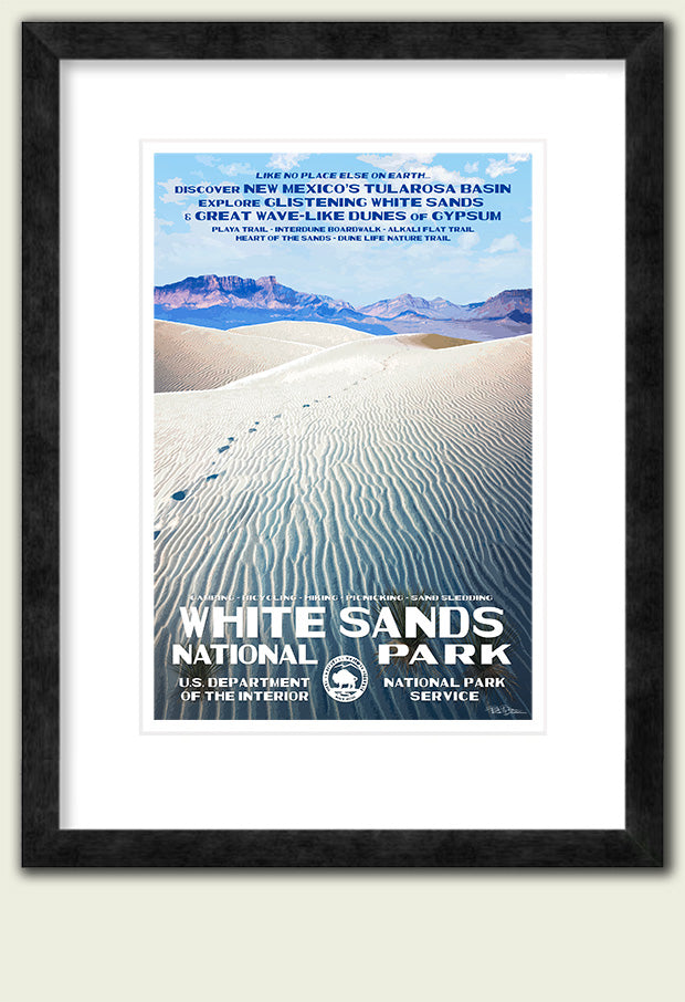 White Sands National Park, Framed Example | © Robert B. Decker