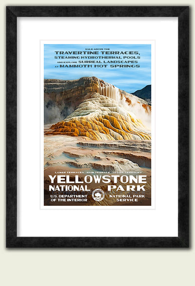 Yellowstone National Park - Mammoth Hot Springs