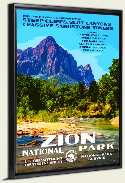 Zion National Park Canvas Print
