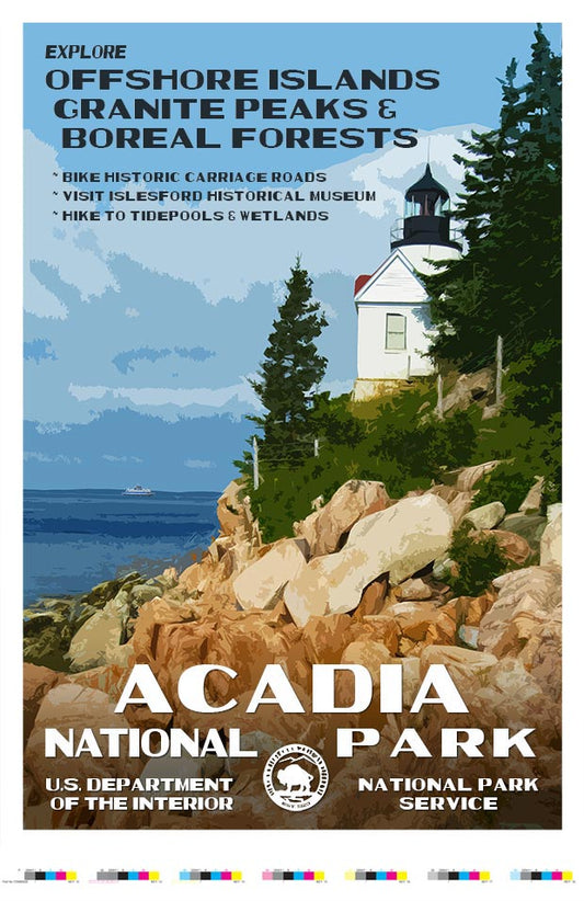 Acadia National Park Artist Proof