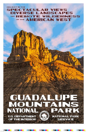 Guadalupe Mountains National Park Artist Proof