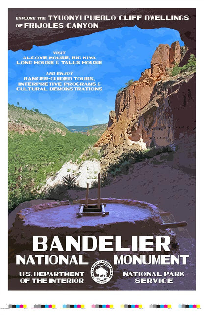 Bandelier National Monument Artist Proof