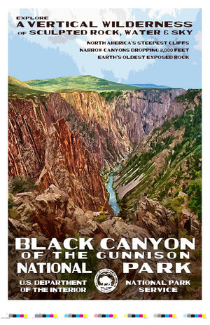 Black Canyon of the Gunnison National Park Artist Proof