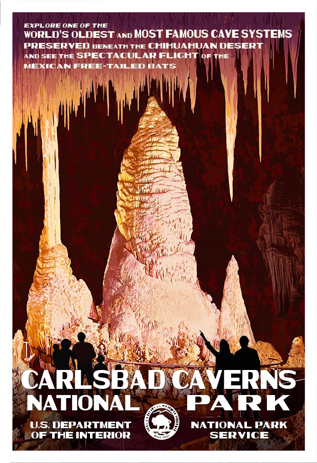 Carlsbad Caverns National Park Poster
