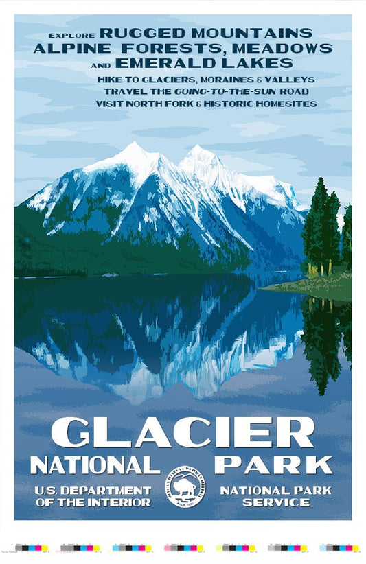 Glacier National Park Artist Proof