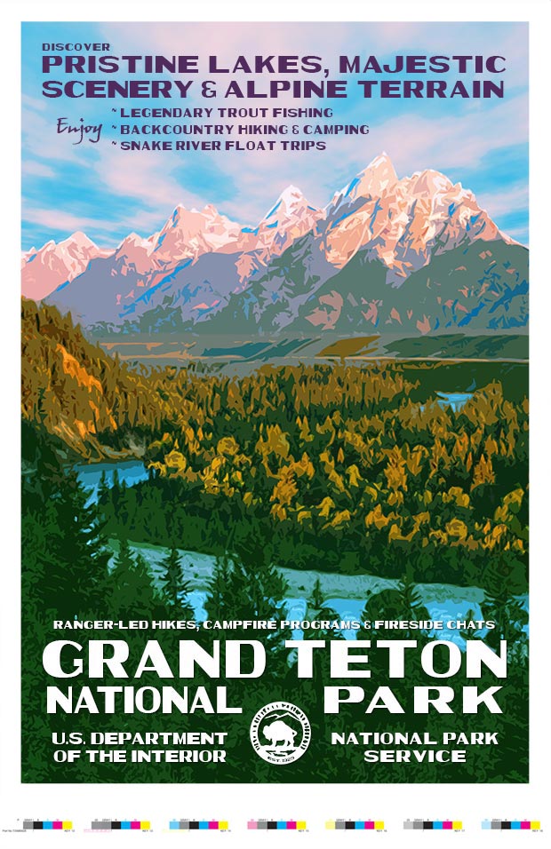 Grand Teton National Park Artist Proof - Snake River Overlook