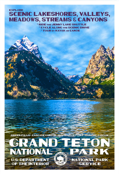 Grand Teton National Park - Jenny Lake