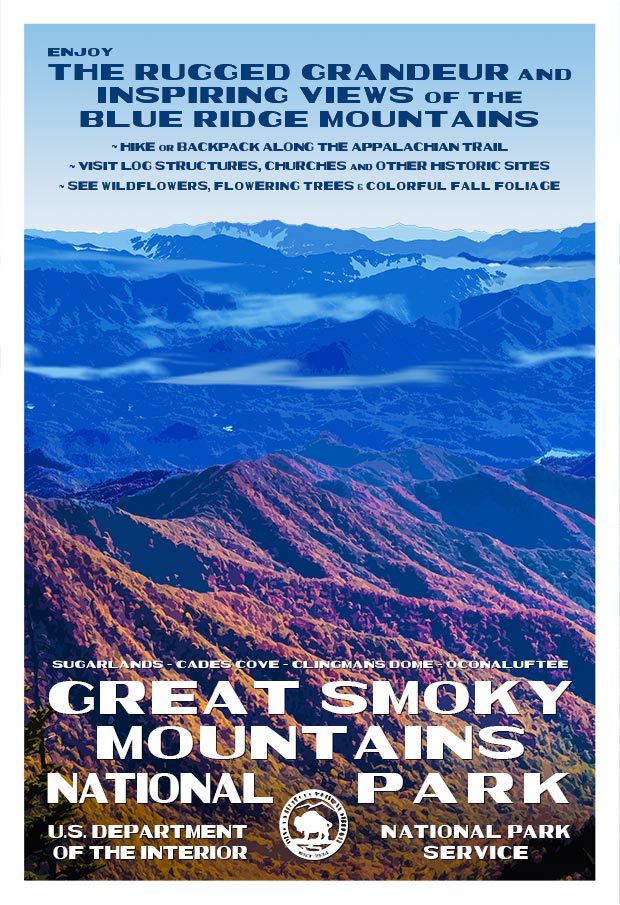 Great Smoky Mountains National Park | Robert B. Decker | National Park Posters