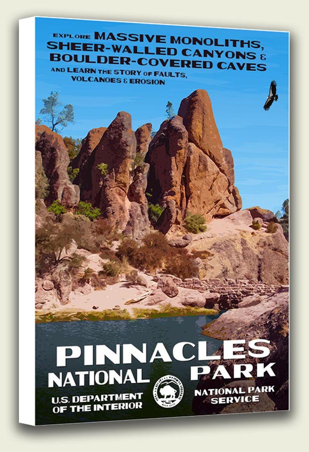 Pinnacles National Park Canvas Print
