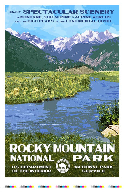 Rocky Mountain (Moraine Park) Artist Proof