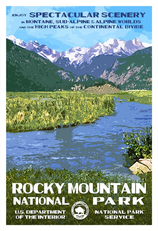 Rocky Mountain National Park Moraine Park