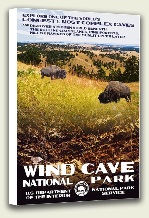 Wind Cave National Park Canvas Print
